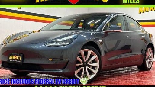 TESLA MODEL 3 2018 5YJ3E1EA3JF017660 image